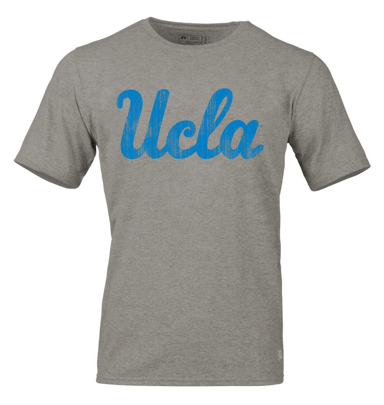 Russell Athletic UCLA Vintage Script Royal Essential Oxford Tee