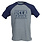 Russell Athletic UCLA Mens Baseball Tee Navy Heather