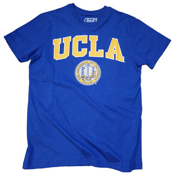 E5 UCLA Arch Seal Bi-blend T-shirt Royal Heather