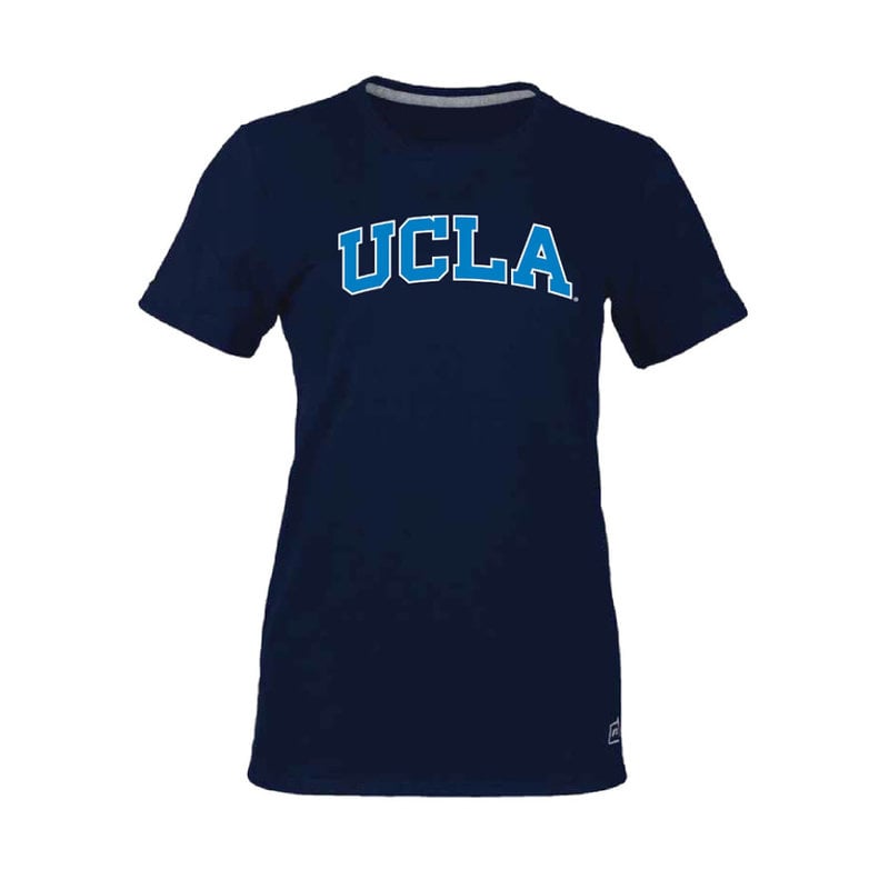 Russell Athletic UCLA Arch Ladies Essiential T-Shirt Navy