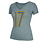 Adidas Ucla Women's V-Neck Tee #17 Charocal UCLWY17