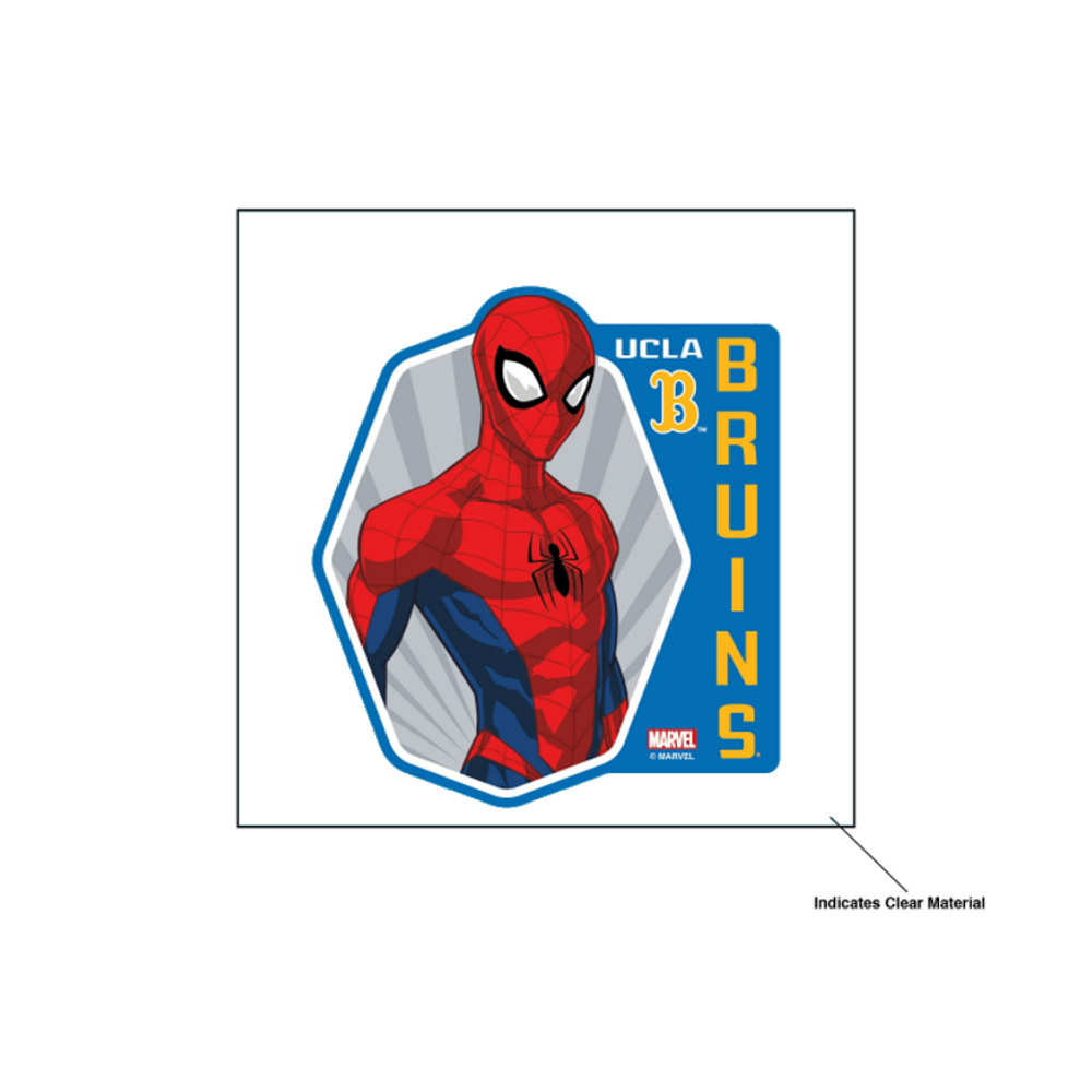 Wincraft UCLA Spiderman Perfect Cut Decal 4x4