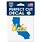 Wincraft Ucla Script Cali State Shape Perfect Cut Decal 4x4