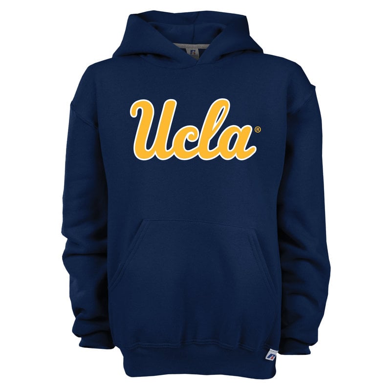 Russell Athletic Ucla Script Boys Pullover Hoodie- Navy
