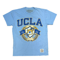 Retro Brand Ucla Arch  over Joe Bear Mens World Best Tee