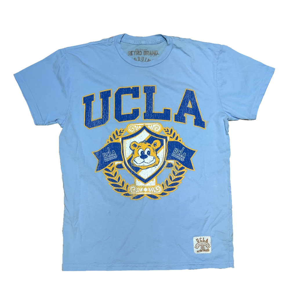 Tシャツ・カットソー LMC BEAR CREST SHORT SLV SHIRT blue 0LM24SSH103BLU af463e94daffd44d91633e9b89c339