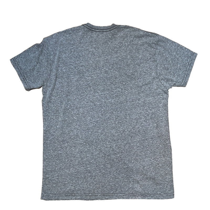 Retro Brand Ucla Joe Bear Men s Textured Triblend Gray Tee