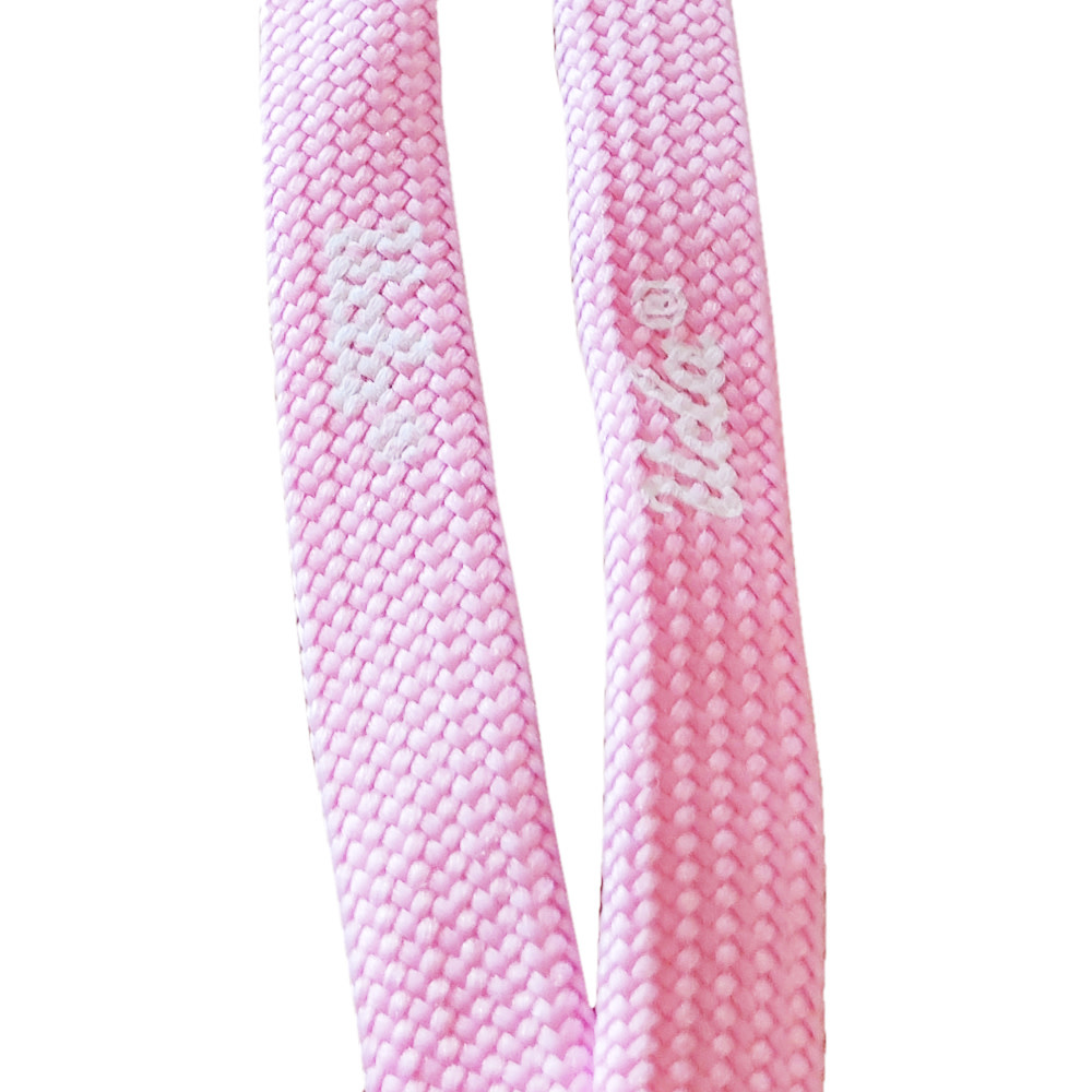 Jardine Associates UCLA Script 3/8 Lace Lanyard Soft Pink