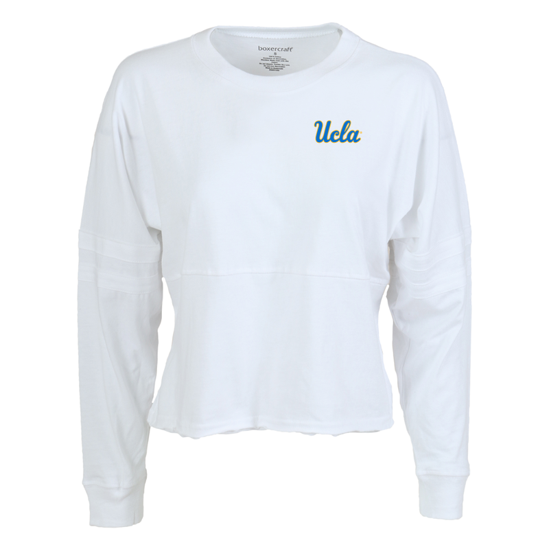 Ucla Jersey White Tee - Campus Store