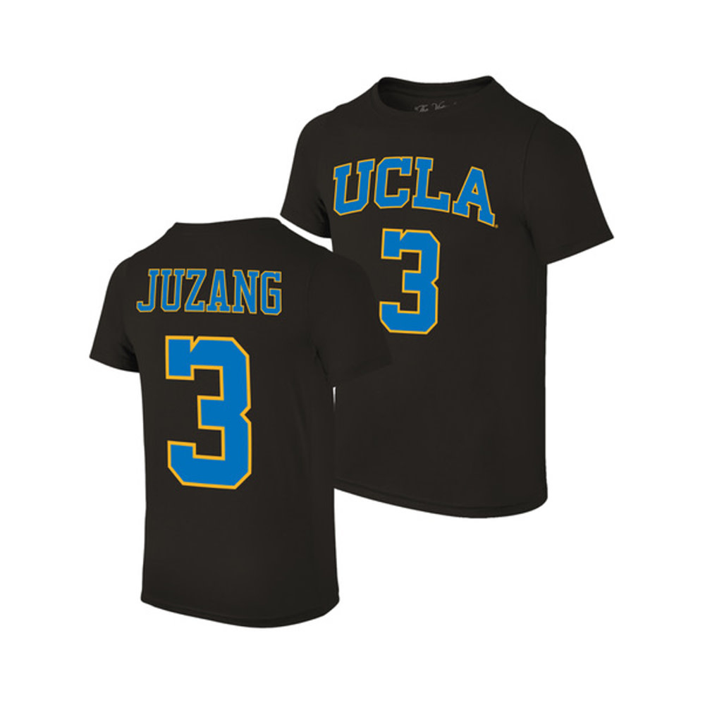 Retro Brand UCLA Basketball Black Jersey #3 Juzang