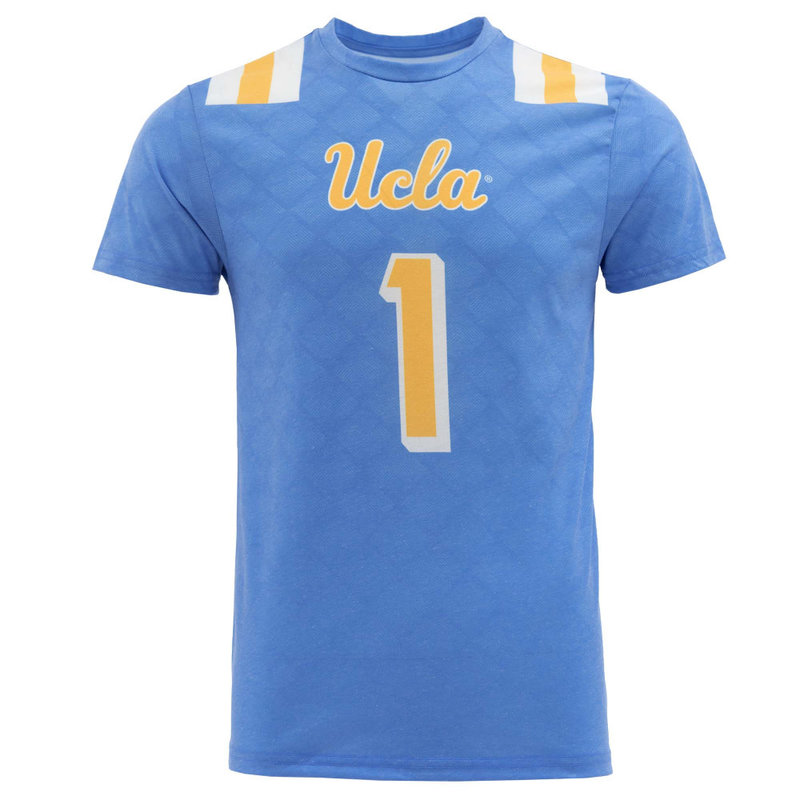 Boxercraft UCLA Football Jersey Tee Blue