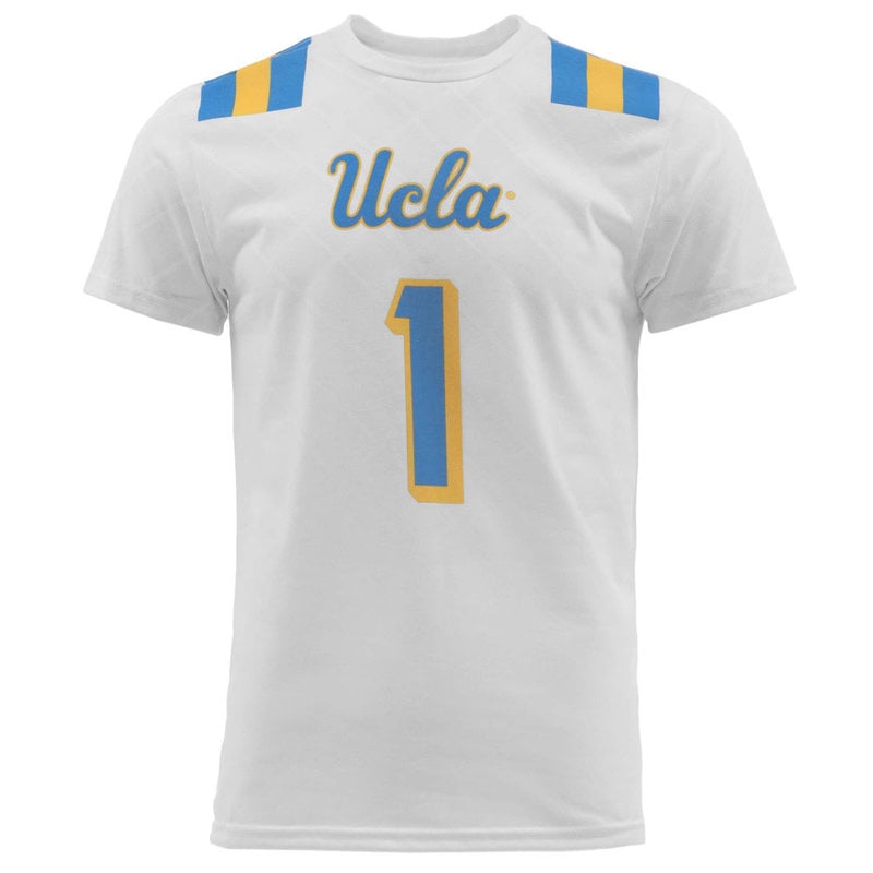 Ucla Jersey White Tee - Campus Store