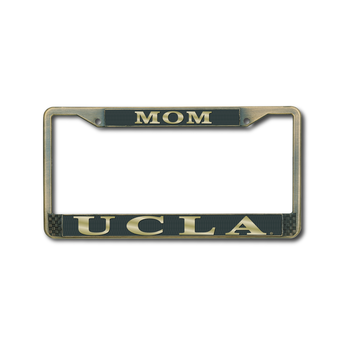 Jardine Associates UCLA Mom License Plate Frame Antique Brass
