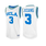 Retro Brand UCLA Basketball White Jersey #3 Juzang