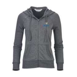 Boxercraft Ucla Dream Fleece Full Zip Hoodie Black Heather