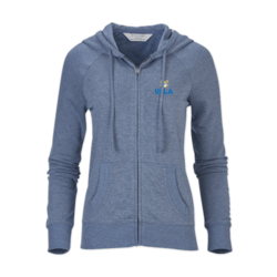 Boxercraft Ucla Dream Fleece Full Zip Hoodie Indigo Heather