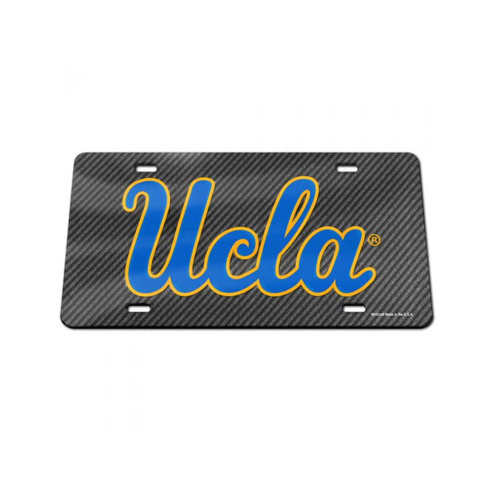 Wincraft Ucla Script Carbon Acrylic License Frame