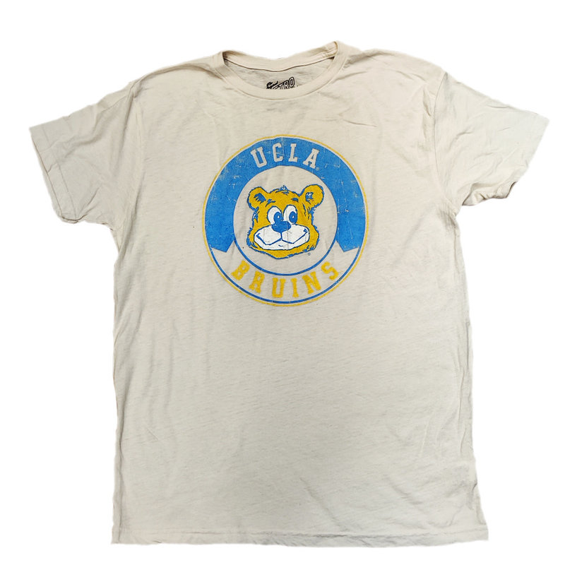 Retro Brand UCLA Bruins Retro Joe Bear Off White Tee