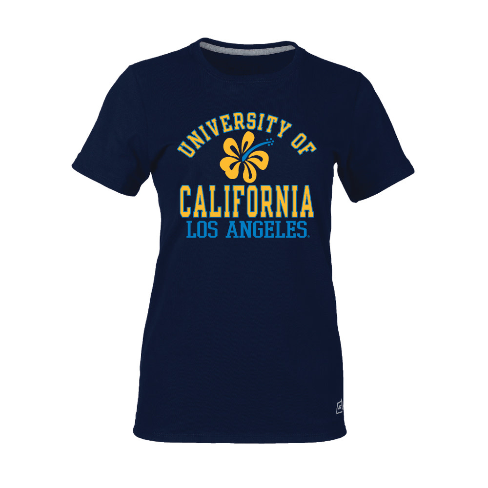 Russell Athletic University Of California Los Angeles Ladies Tee Navy