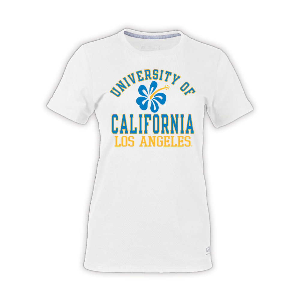 Russell Athletic University Of California Los Angeles Ladies Tee White