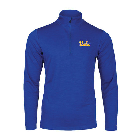 Russell Athletic UCLA Men's  Performance 1/4 Zip Pullover Royal