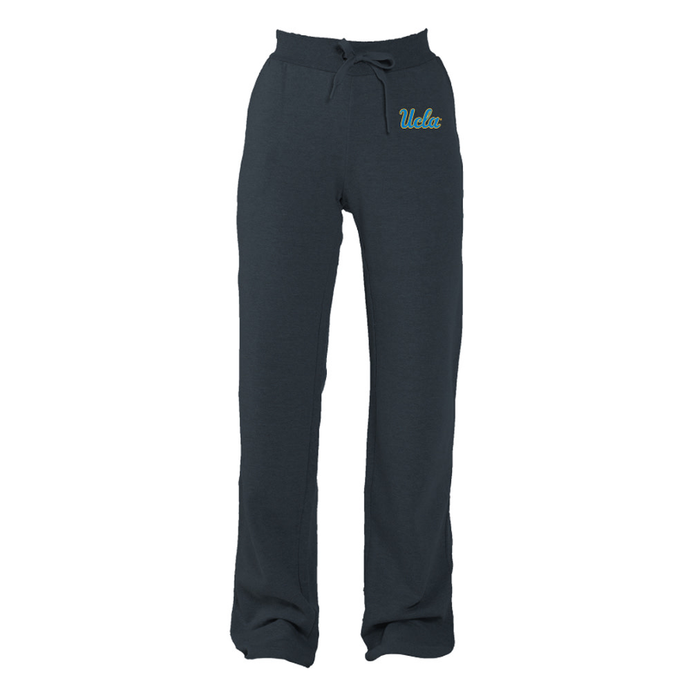 Russell Athletic Ucla Script Ladies Lightweight Fleece Pant  Black Heather