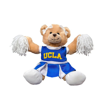 Mascot Factory Ucla Carly Bear with Cheerleader Outfit 8"