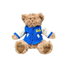 Mascot Factory Ucla Jordan Bear with Varsity Jacket 10"