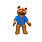 The Toy Factory Ucla Joe Teddy Bear 11In