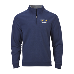 Boxercraft UCLA Alumni Quater Zip  Navy Pullover