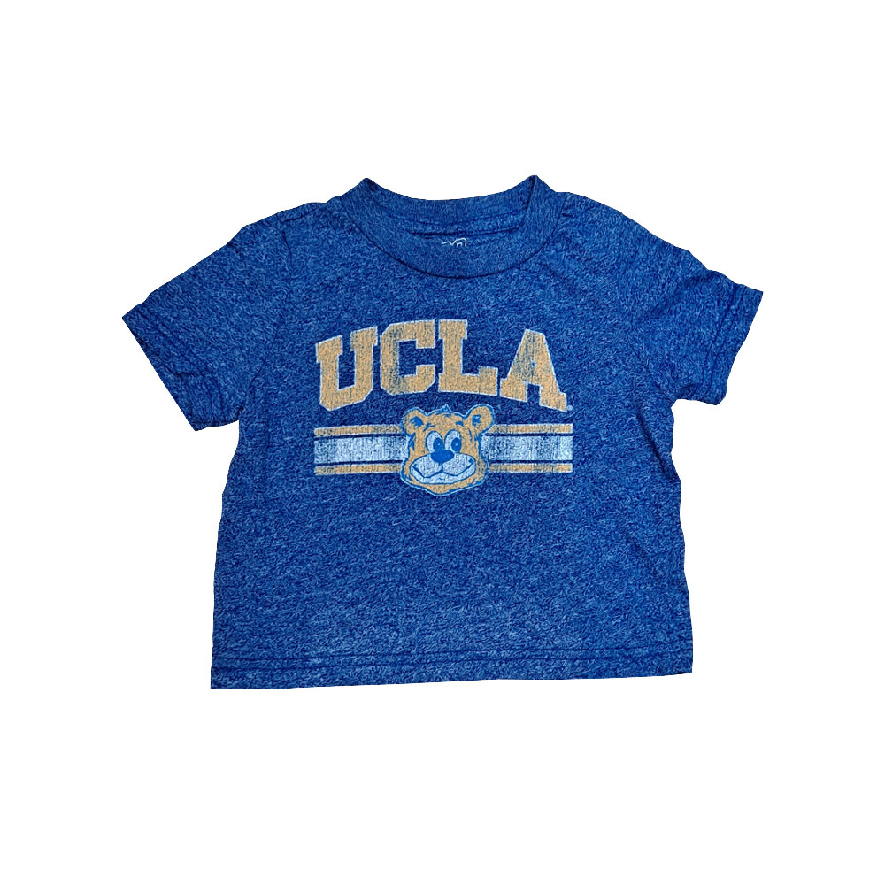 Retro Brand Ucla Over Joe Bear Infant Triblend Tee