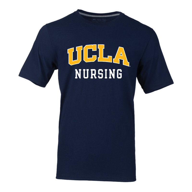 Russell Athletic Ucla Nursing Navy Tee