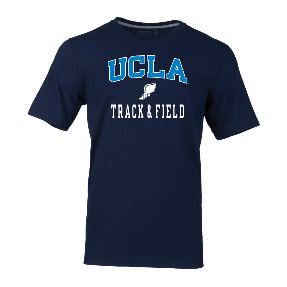 Russell Athletic UCLA Track and Field Navy Tee