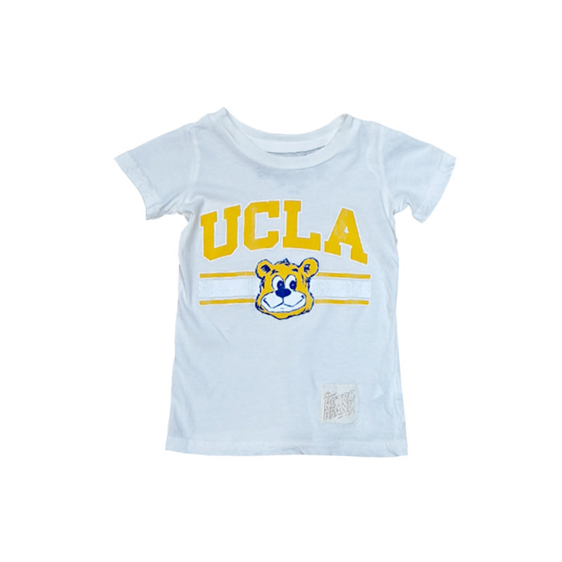 Retro Brand UCLA Joe Bear Toddler Vintage White Tee
