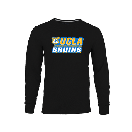 Russell Athletic UCLA Bruins Joe Bear Long Sleeve Black