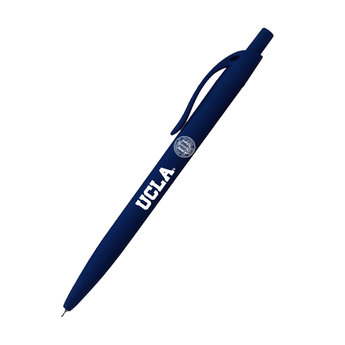 Jardine Associates UCLA Seal Sleek Rubberzied Pen Navy