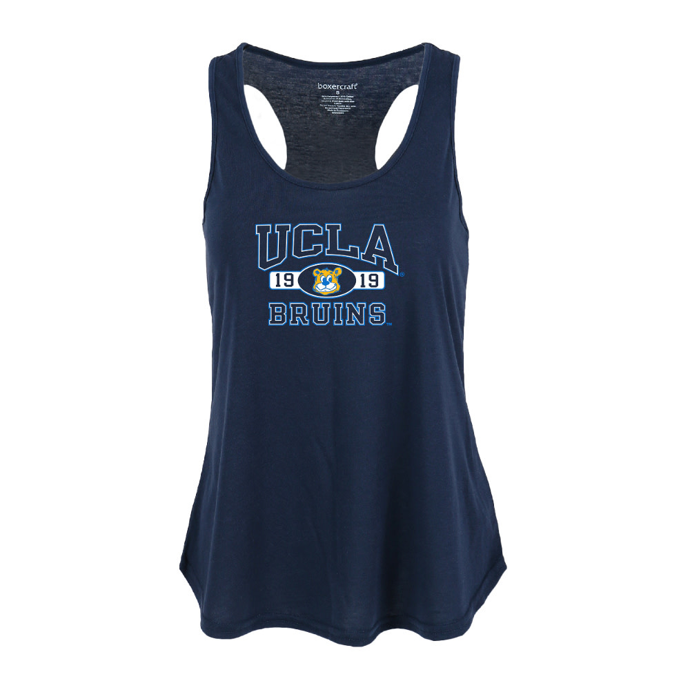 Boxercraft Ucla Bruins Est.1919 Ladies  Racerback Tank