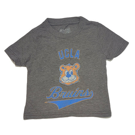 Retro Brand UCLA over Joe Bear Infant Tee Grey