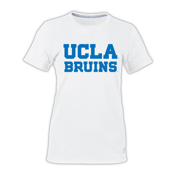 Russell Athletic UCLA Bruins Essential Women  White Tee