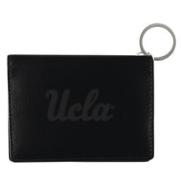 Jardine Associates UCLA script Leather ID Holder Black