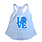 Boxercraft UCLA Love Raceback Sky Blue Tank