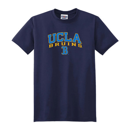 Russell Athletic UCLA Script Constrast Stitch Hoodie Navy