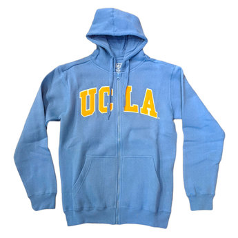 E5 UCLA Vintage Full Zip Hood Light Blue