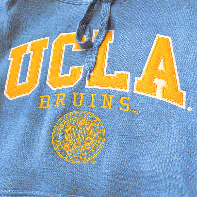 Men's Mitchell & Ness Light Blue UCLA Bruins Legendary Raglan Pullover  Hoodie
