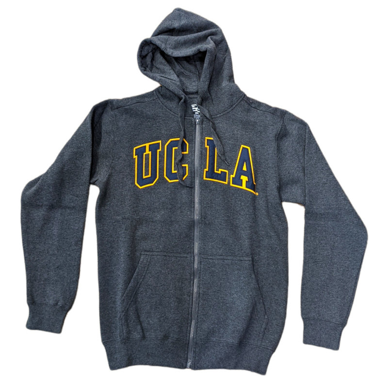 E5 Sport UCLA Vintage Full Zip Hood Charcoal