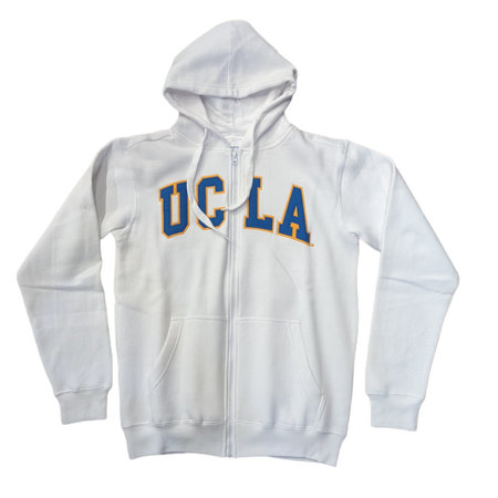 E5 Sport UCLA Vintage Full Zip Hood White
