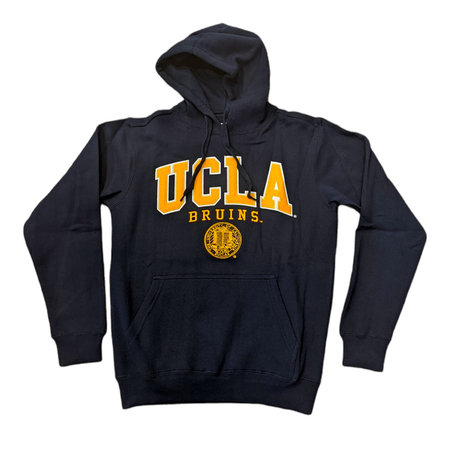 E5 Sport Ucla Fleece Hoodie Sweatshirt Bear Logo Nvy - 28514