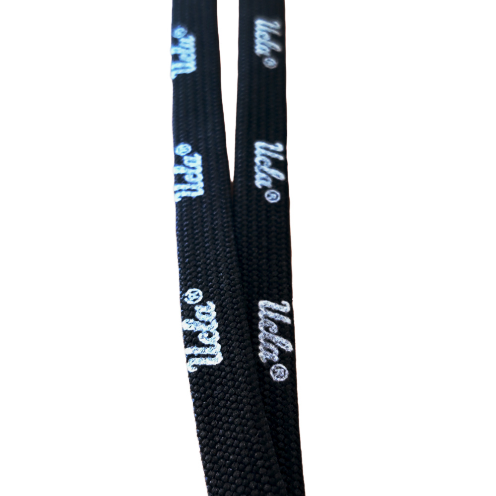 Jardine Associates UCLA Script 3/8 Lace Lanyard Black