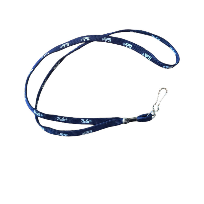 Jardine Associates UCLA Script 3/8 Lace Lanyard Navy