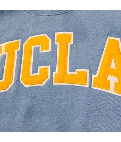 E5 Sport UCLA Bruins Seal Vintage Crew Neck Charcoal